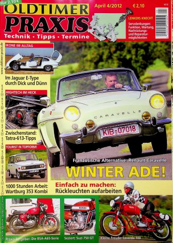 Deckblatt Oldtimer Praxis (04/2012)